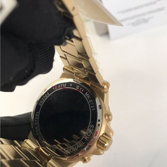 New Authentic Michael Kors MK8731 Dylan Chronograph Round Adult Male Watch - Picture 9 of 16